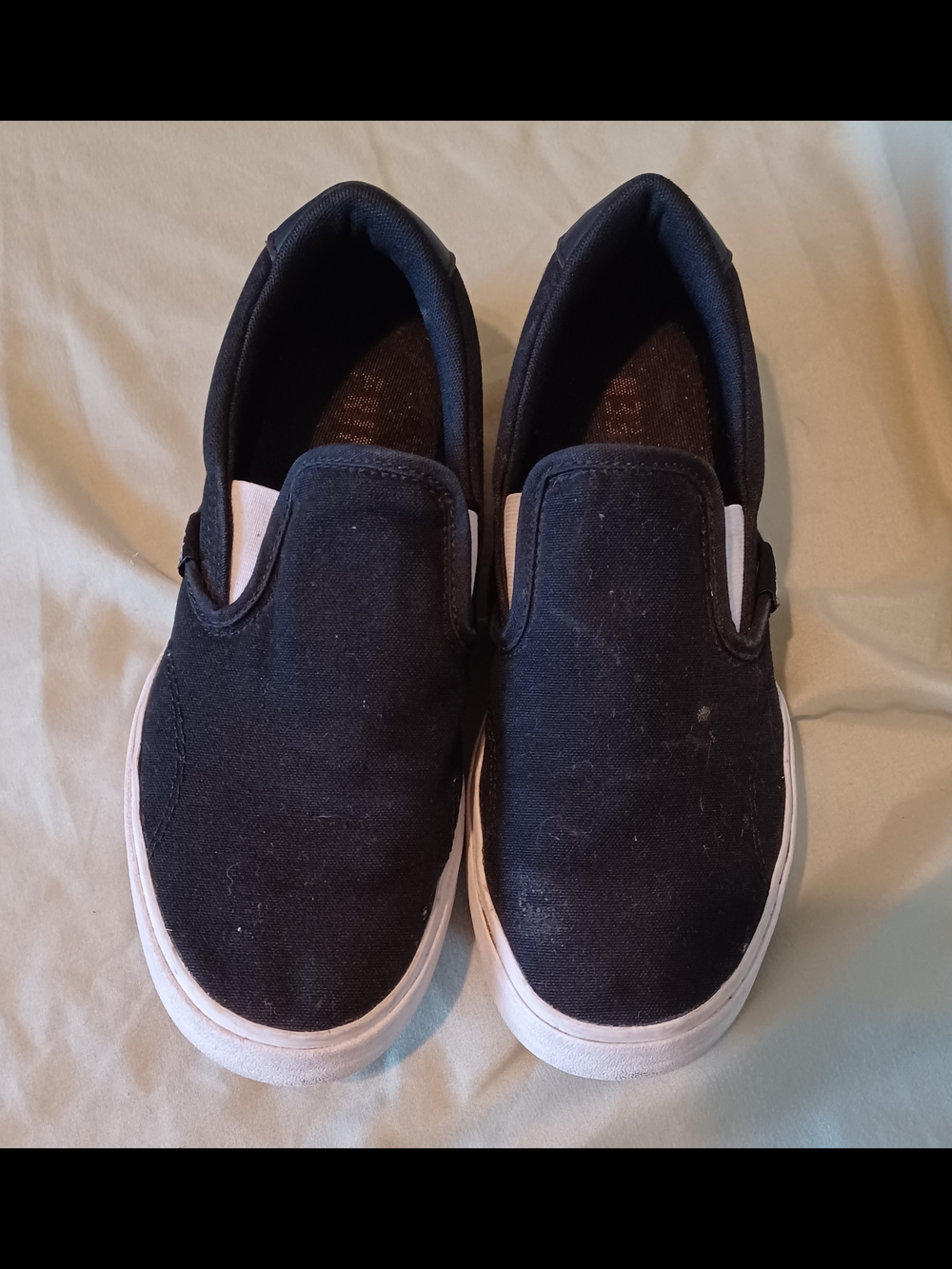 Adidas Kurin Black Casual Slip-On Canvas Skate Sneakers Skateboard Shoes - Picture 2 of 10